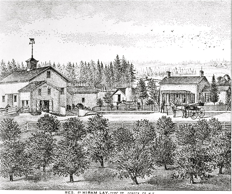 Lay 2 from History of Seneca County, 1876